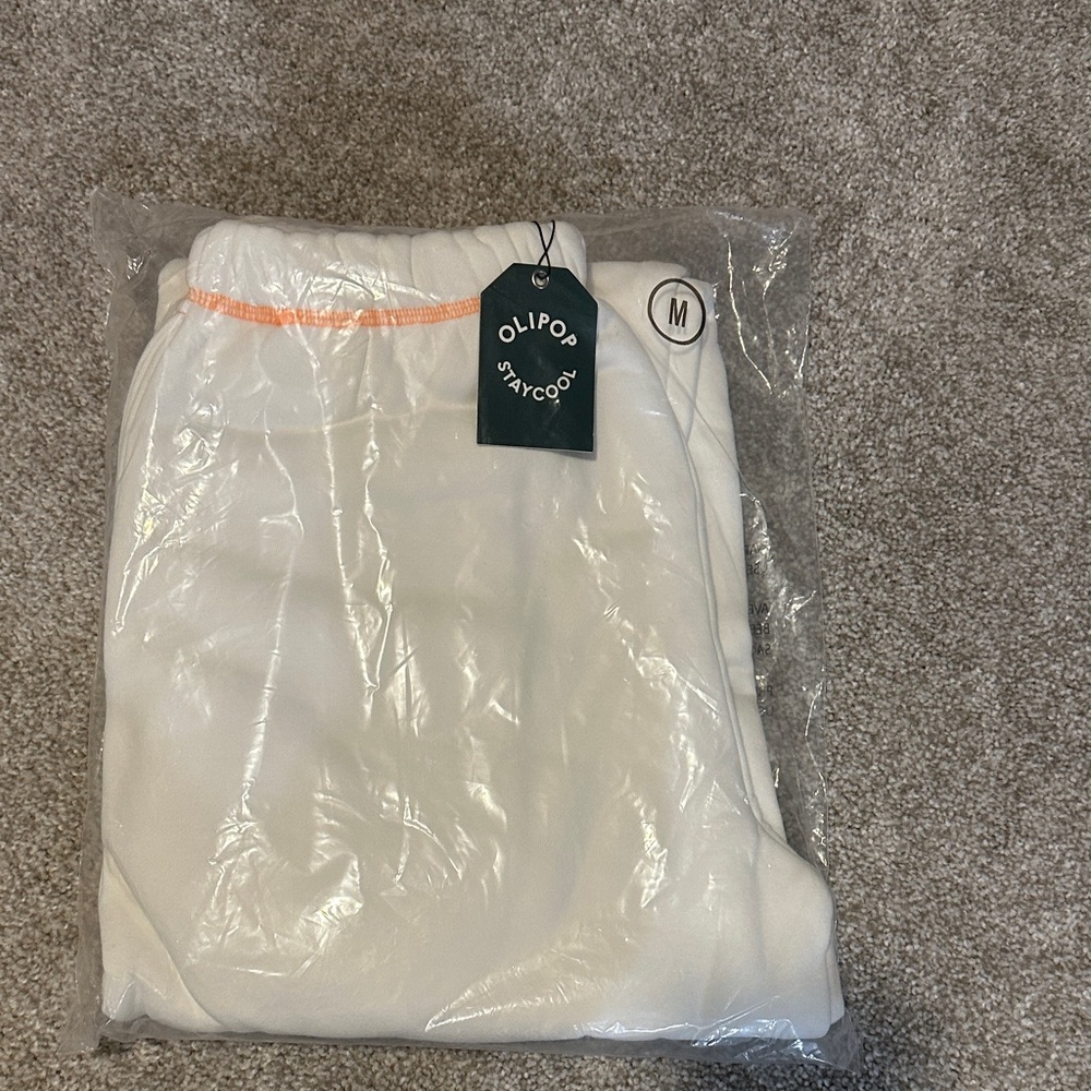 Women's White Sweatpants